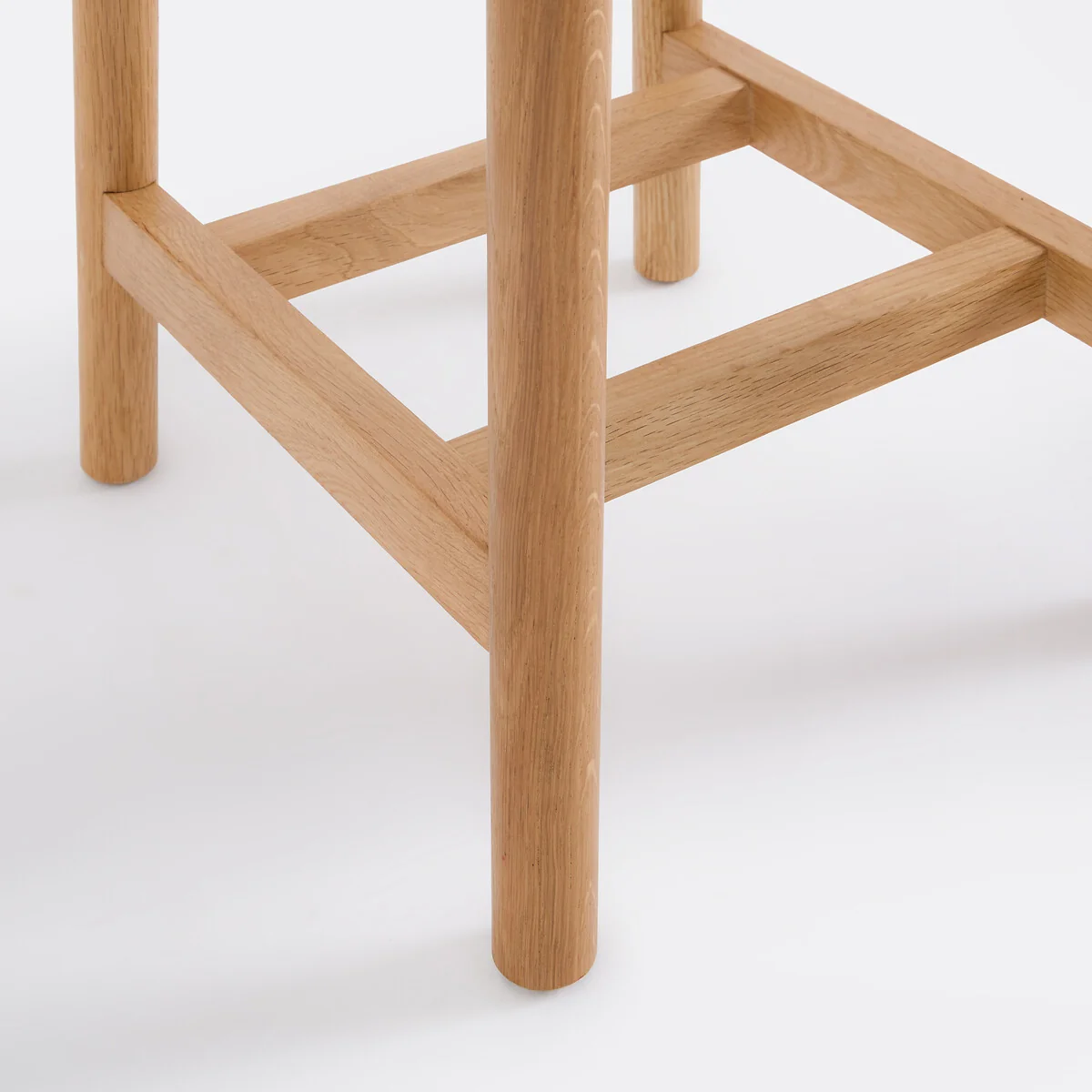 Monsio Solid Oak Stool, H45cm – image 5