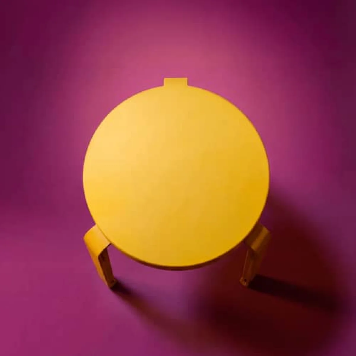 Lou Chroma Stackable stool wood yellow / Eco-certified Wood - TIPTOE – image 8