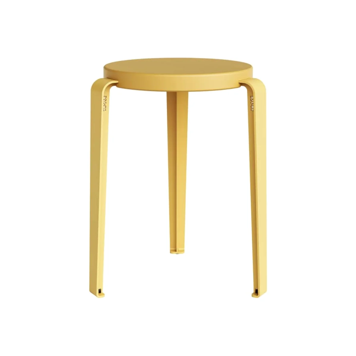 Lou Chroma Stackable stool wood yellow / Eco-certified Wood - TIPTOE – image 1