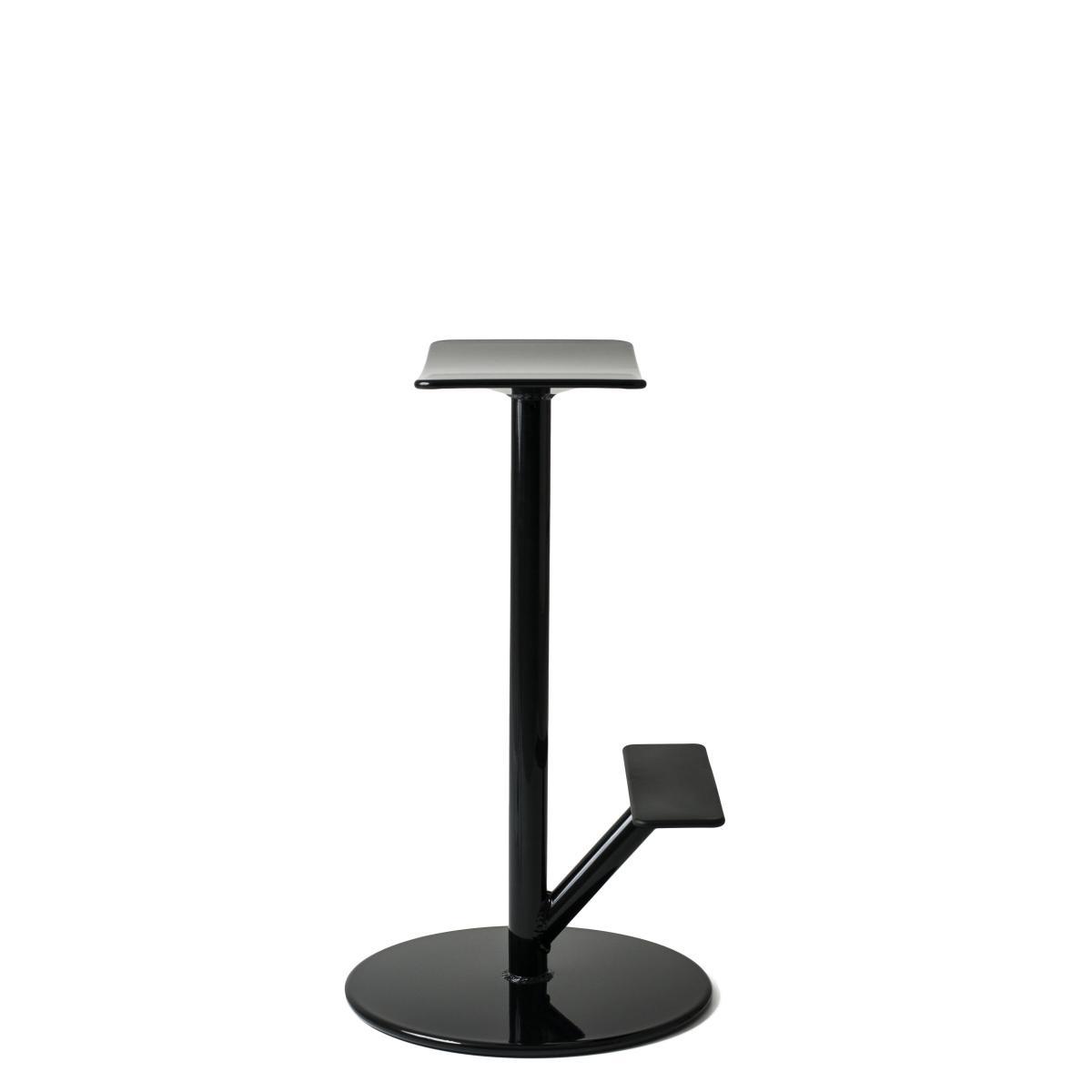 Sequoia High stool - / Metal - H 65 cm by Magis Black – image 3