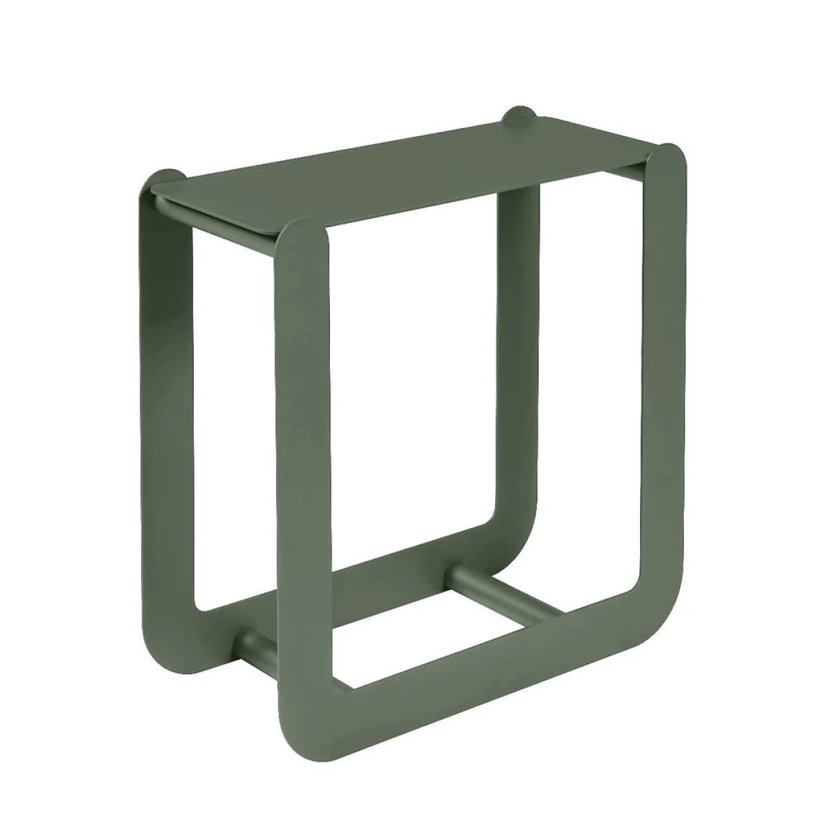 Nevado Wood holder - / Stool - L 60 x H 60 cm by Fermob Grey – image 2