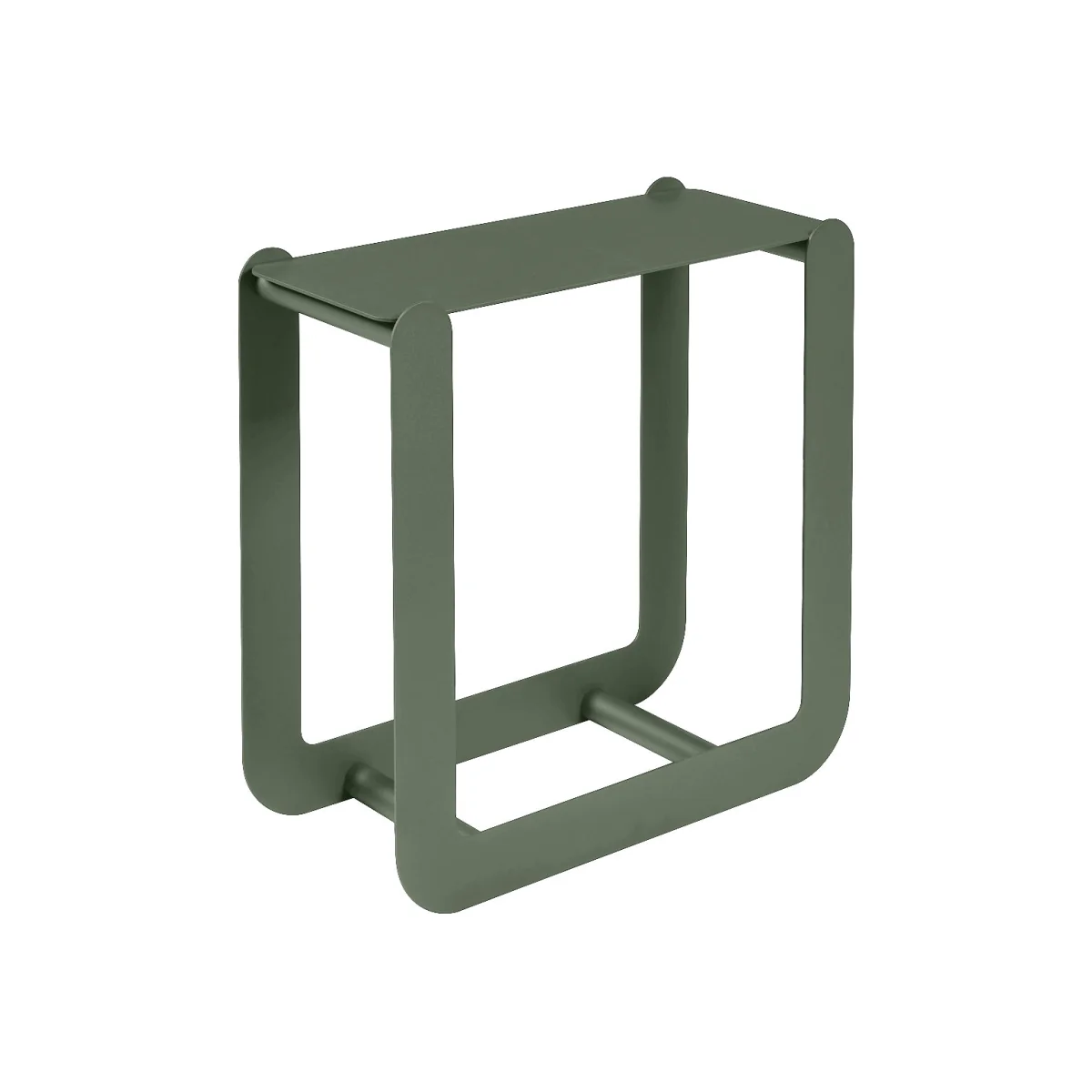Nevado Wood holder - / Stool - L 60 x H 60 cm by Fermob Green – image 1