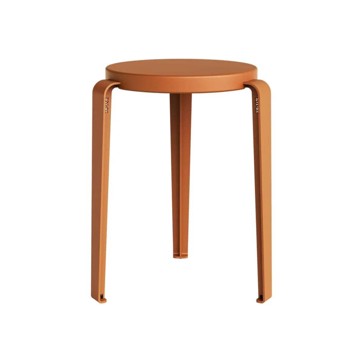 Lou Chroma Stackable stool wood red / Eco-certified Wood - TIPTOE – image 1