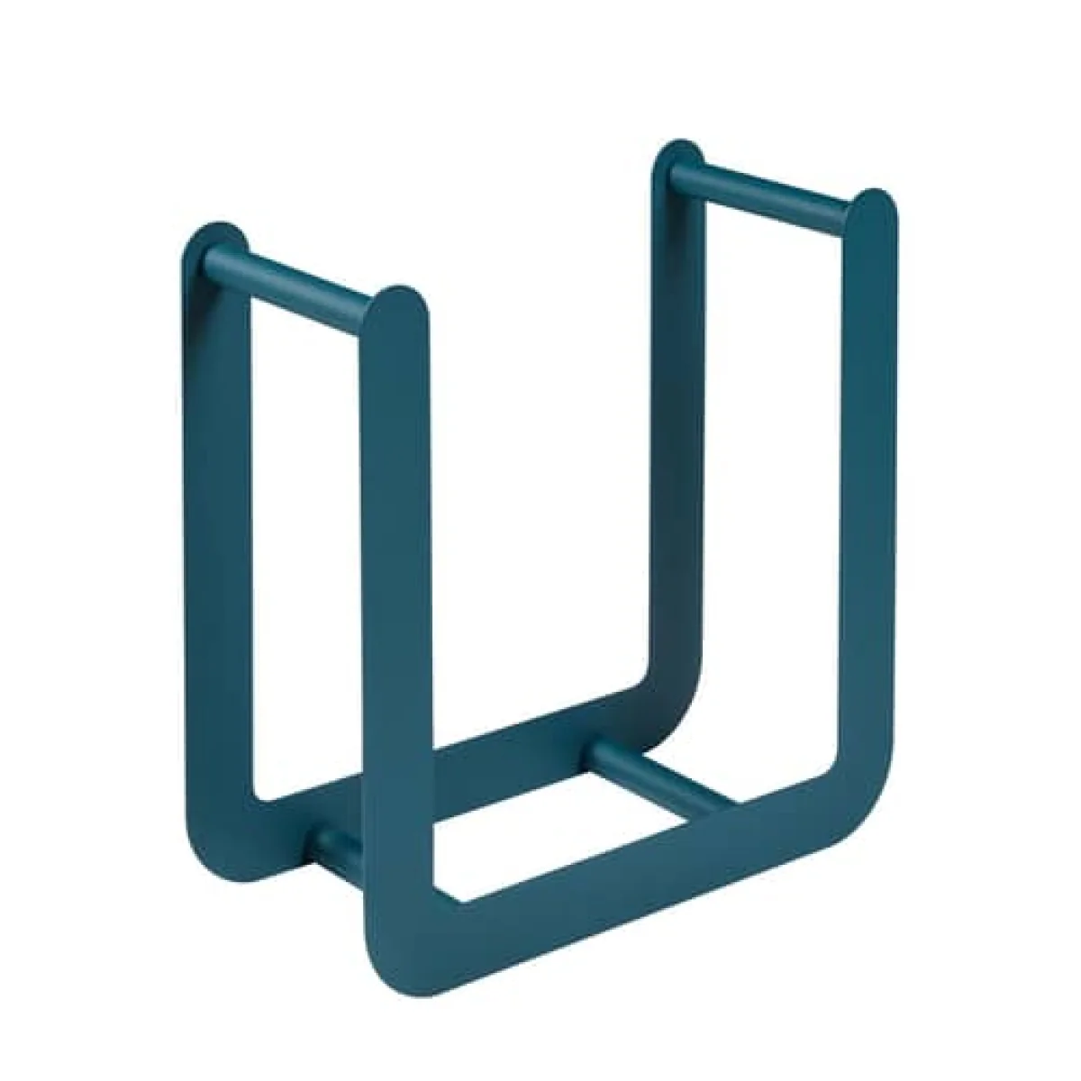 Nevado Wood holder - / Stool - L 60 x H 60 cm by Fermob Blue – image 3