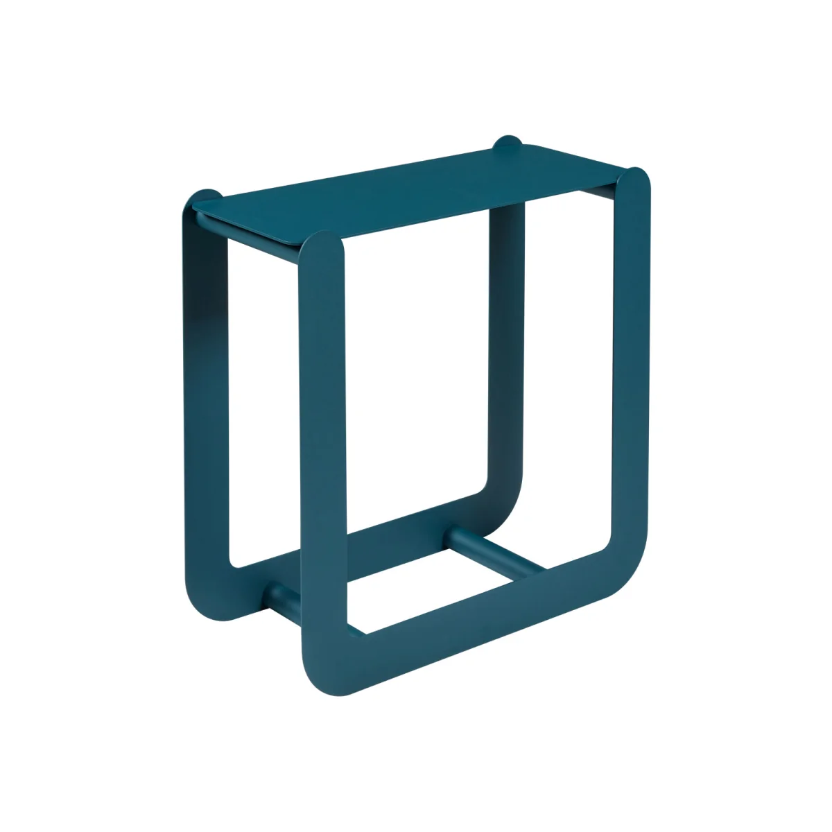 Nevado Wood holder - / Stool - L 60 x H 60 cm by Fermob Blue – image 1