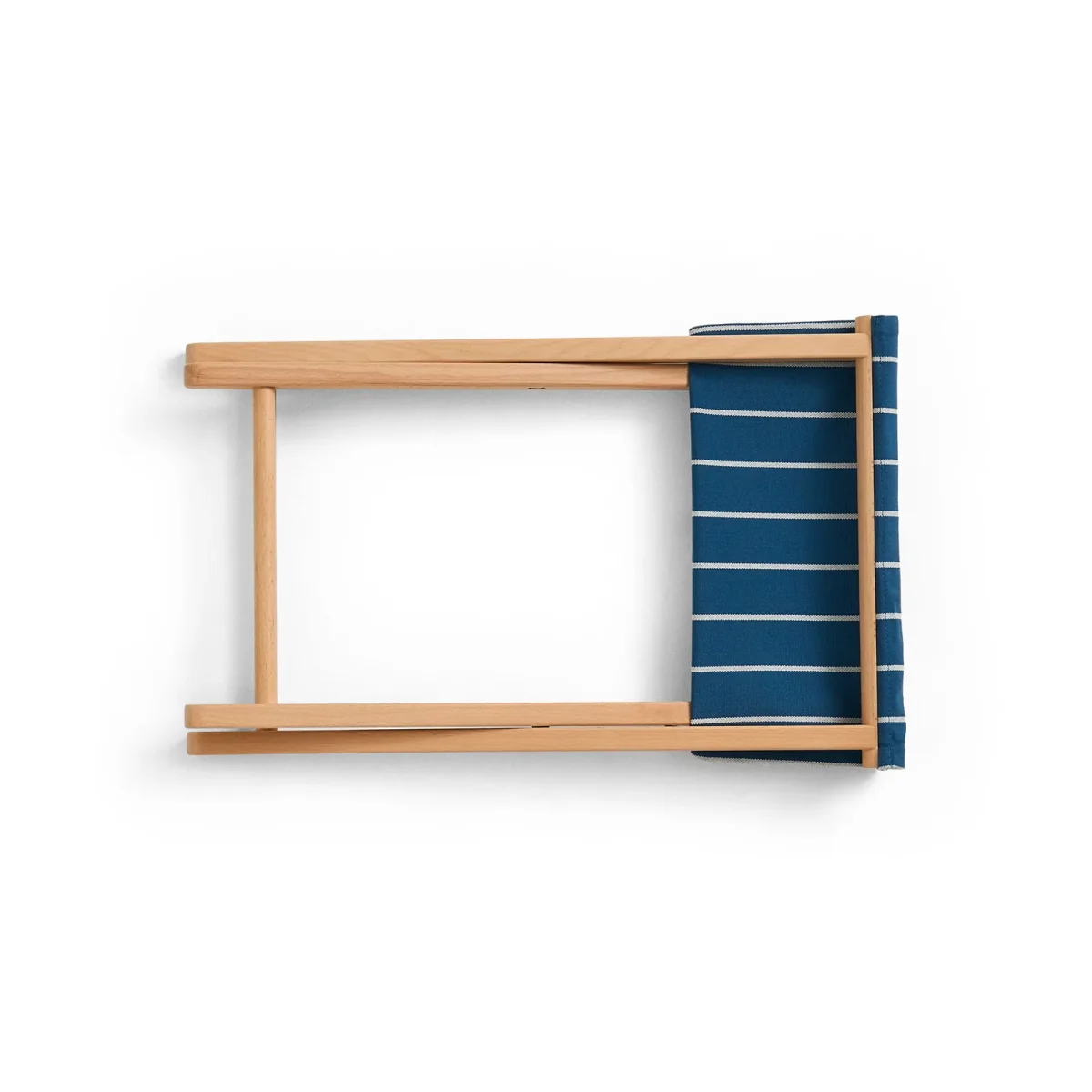HAY Outdoor Market folding stool Blue-beige – image 7