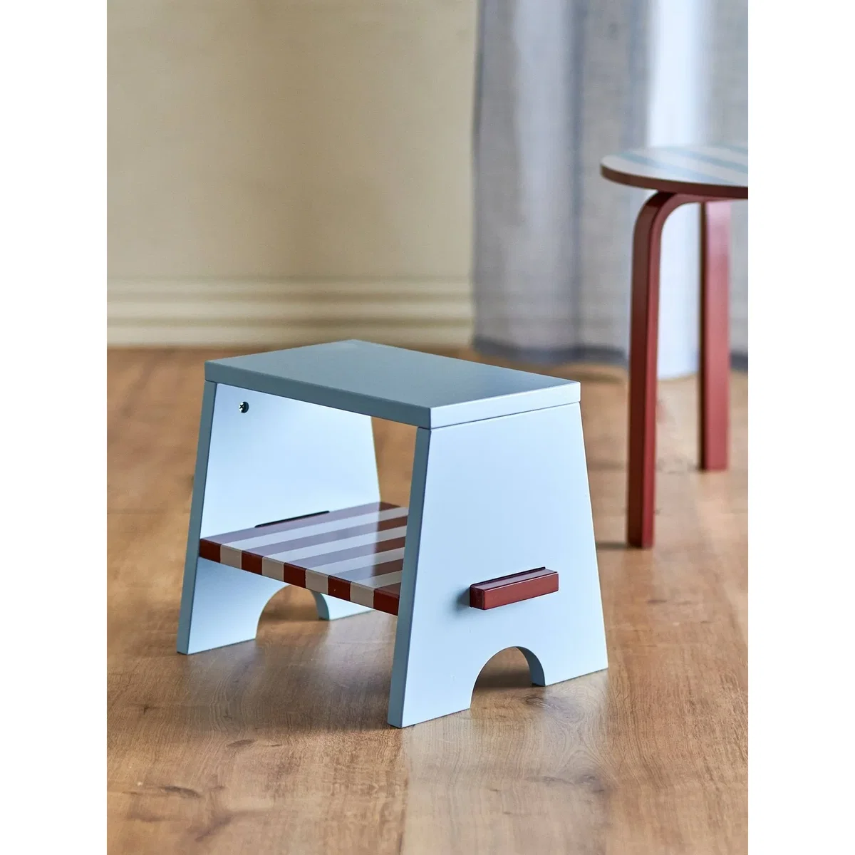 Bloomingville Liova stool Blue 39x38 cm – image 3