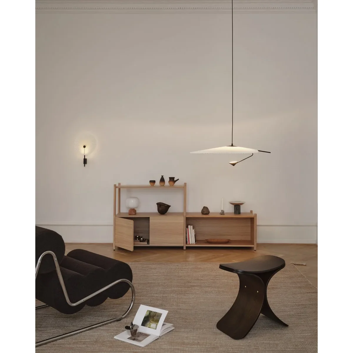 Gejst Luno stool 48x28x72 cm Dark oak – image 4
