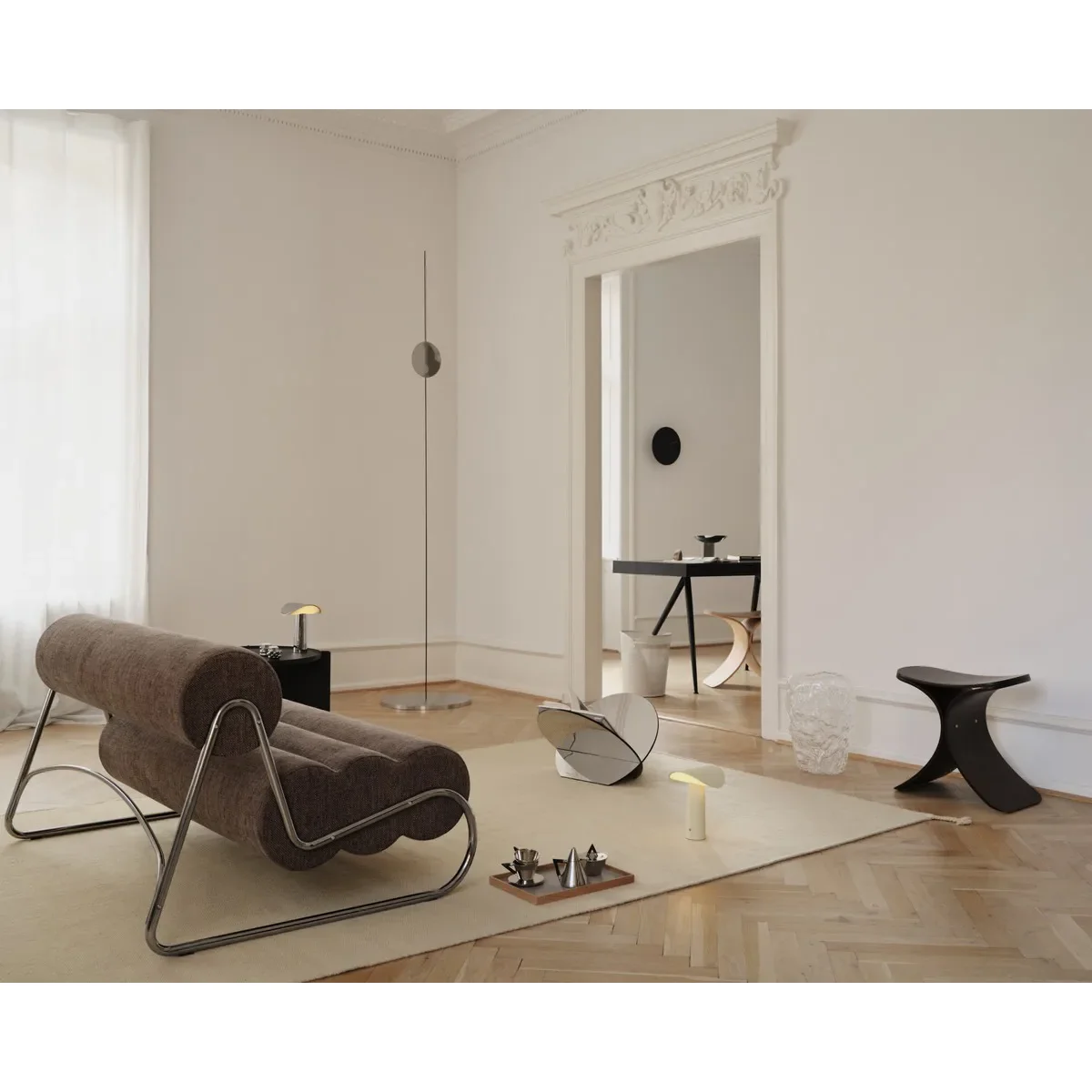 Gejst Luno stool 48x28x72 cm Dark oak – image 5