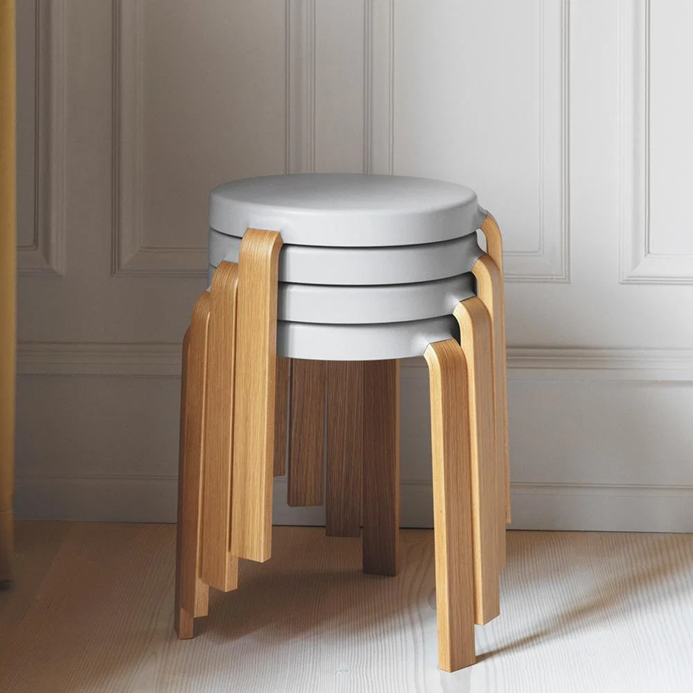 Normann Copenhagen Tap stool Sand oak legs – image 2