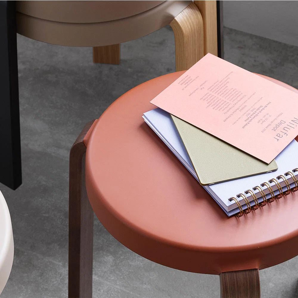 Normann Copenhagen Tap stool Sand oak legs – image 3