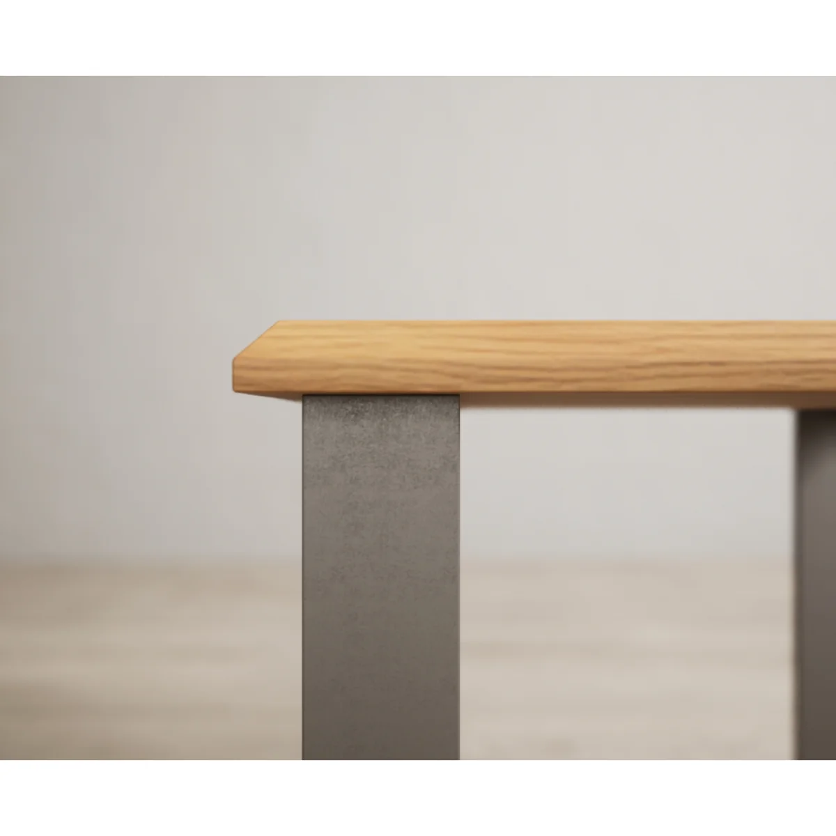 Parker Solid Oak Dressing Table Stool – image 6