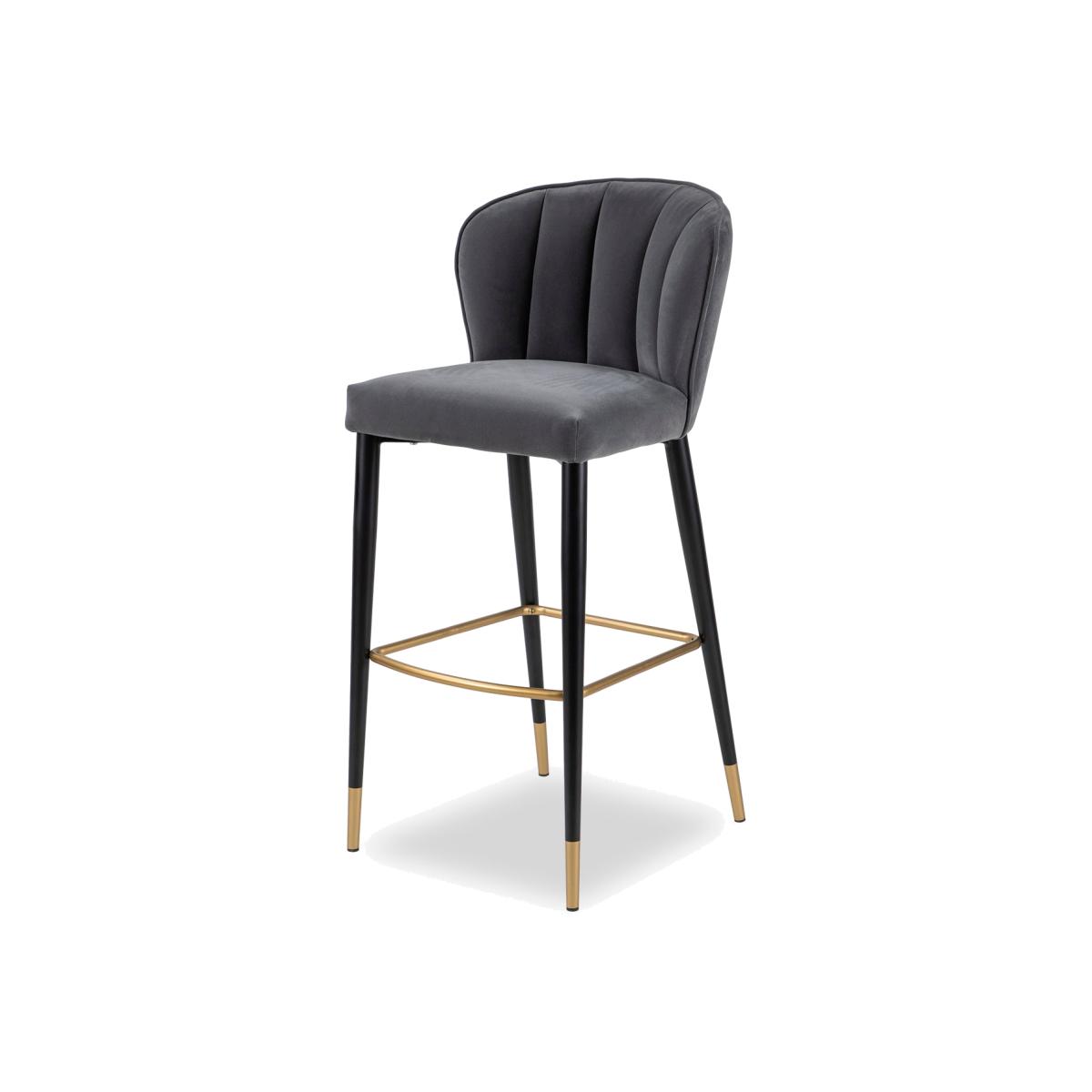 Liang & Eimil Maya Bar Stool - Toscana Ancor Velvet – image 1