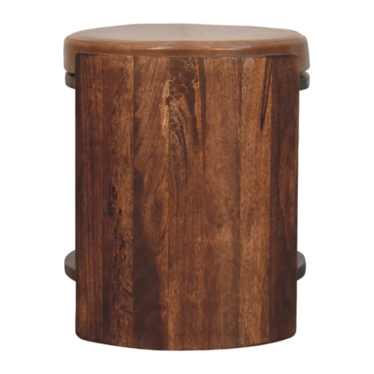 Savoy Leather Stool - Brown – image 8