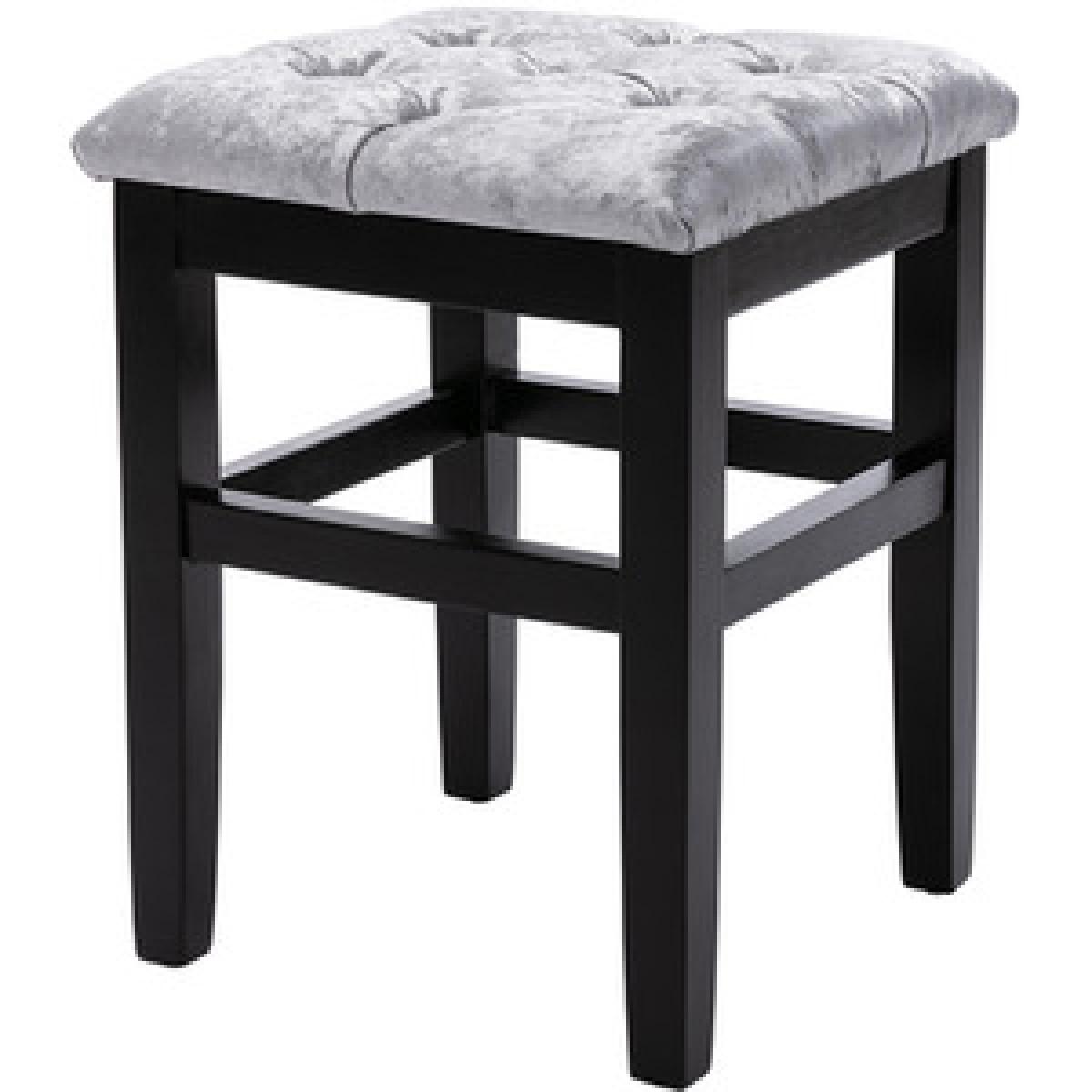 Dressing Stool-Silver Grey - Silver Grey – image 7