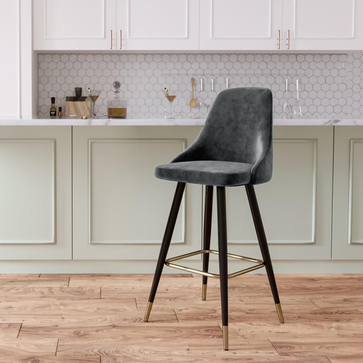 Upholstered Stool - Green – image 11