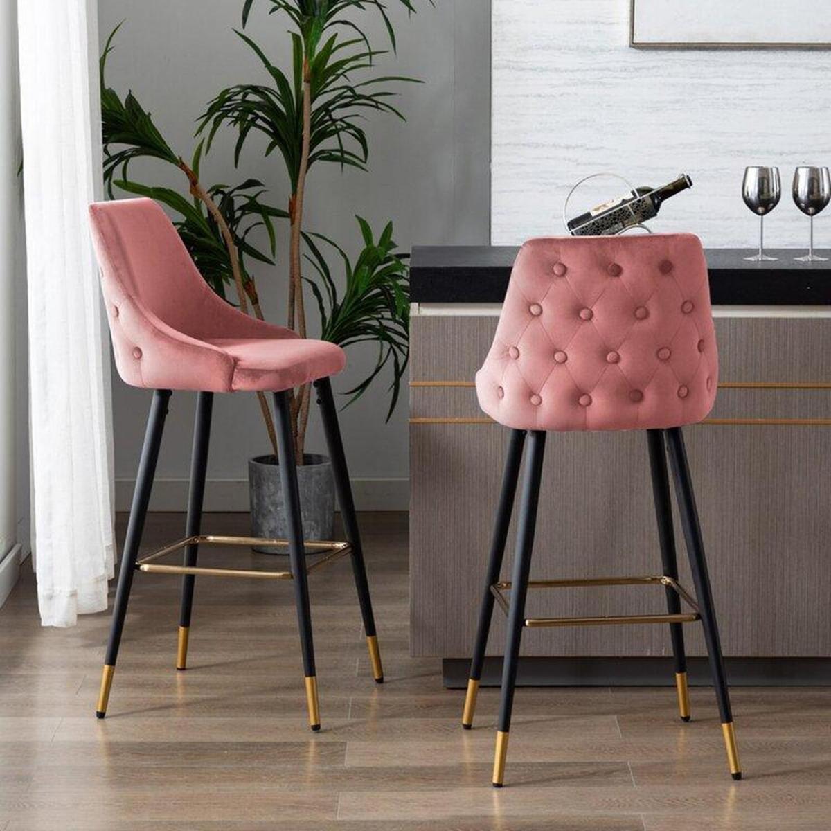 Upholstered Stool - Green – image 8