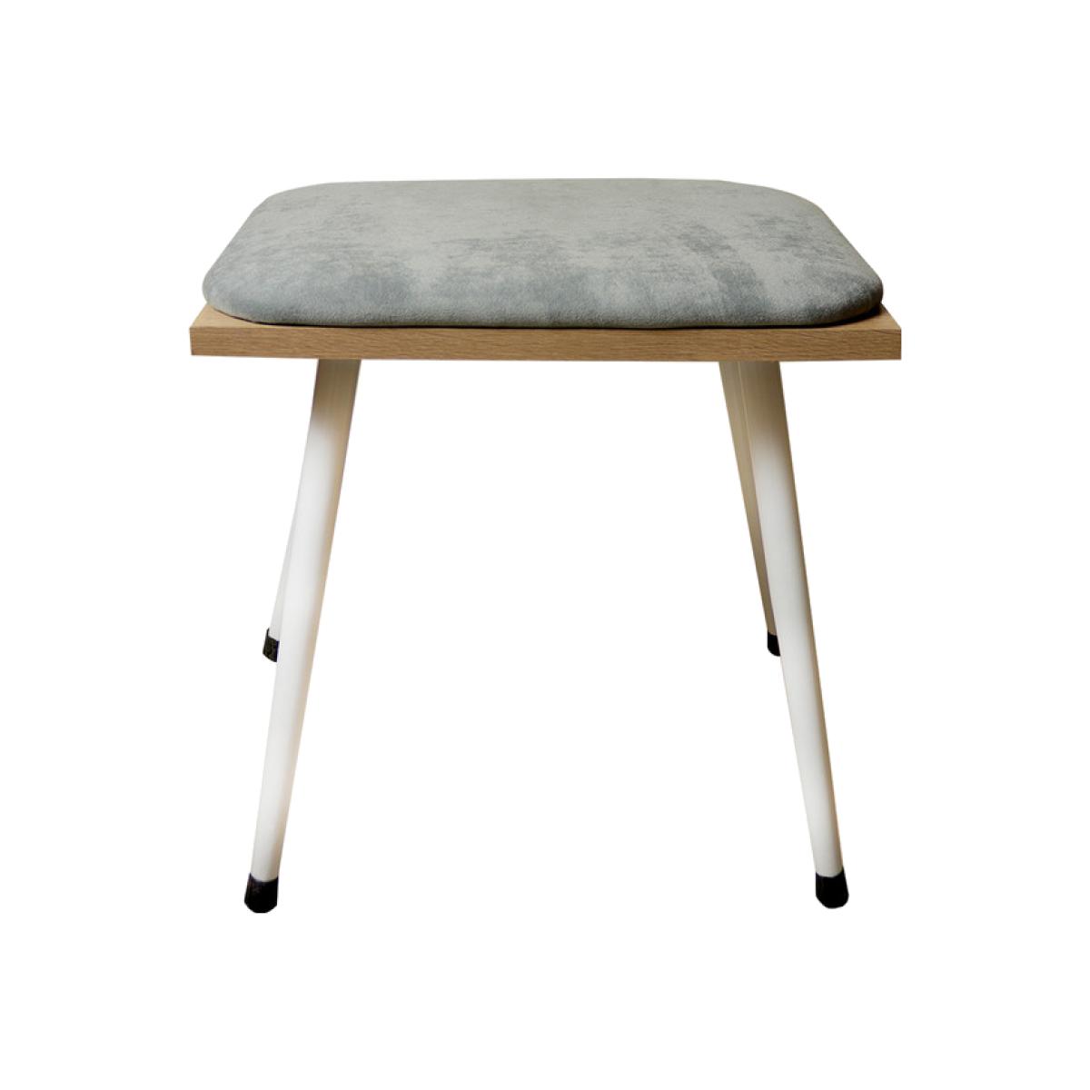 Krell Stool - White, Sonomo, Grey