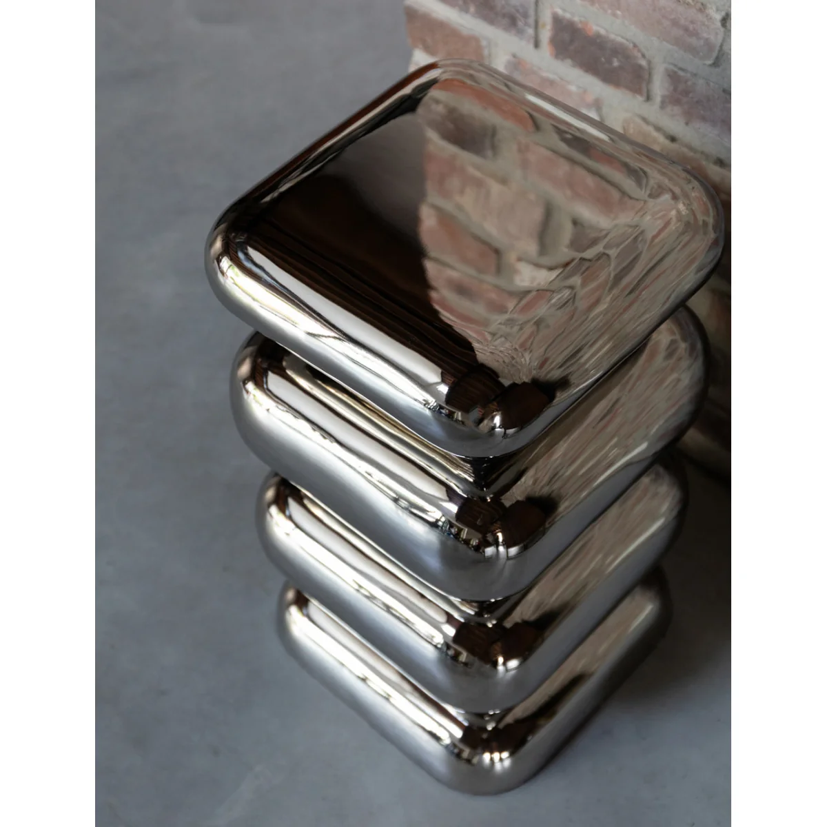 Poodle Stool in Chrome – image 6