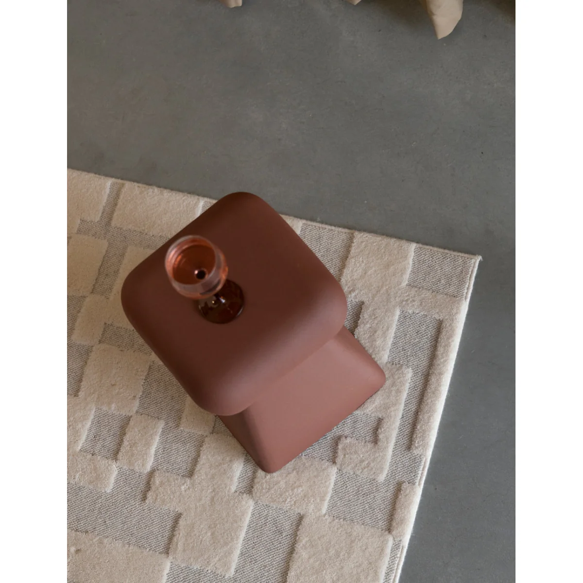 Elipsis Stool in Brick – image 3