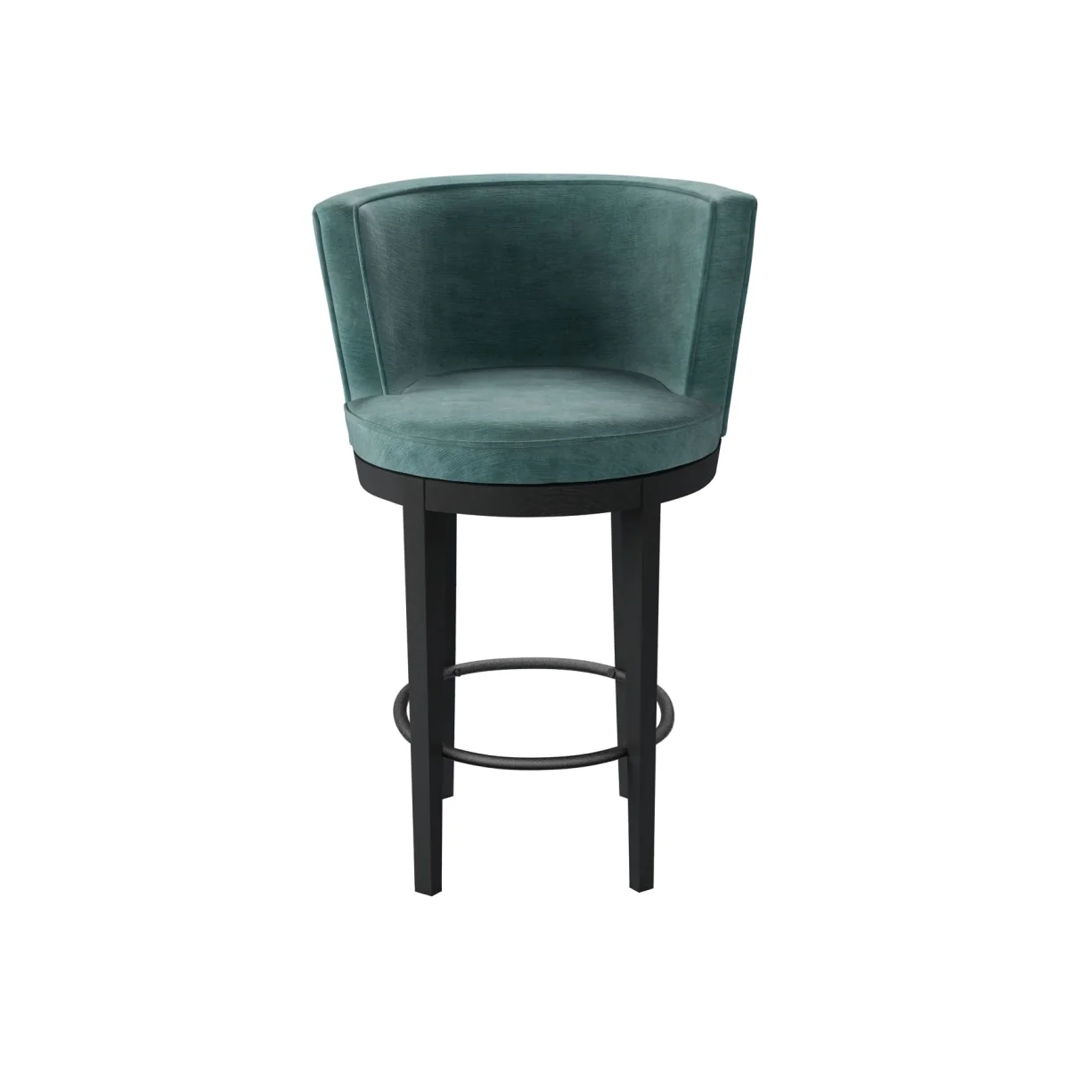 Margaux Tall Stool Stool in Santorini Easy Care Velvet - sofa.com