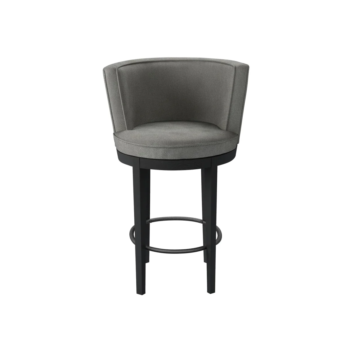 Margaux Tall Stool Stool in Mushroom Heathland Weave - sofa.com