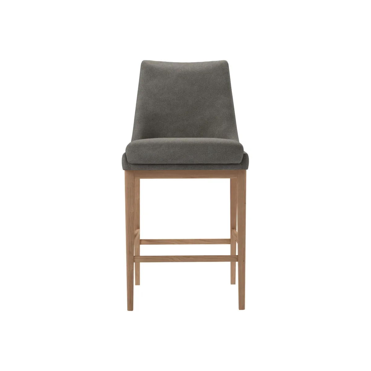 Perfectly Pristine Basil Tall Stool in Coin Soft Chenille - sofa.com