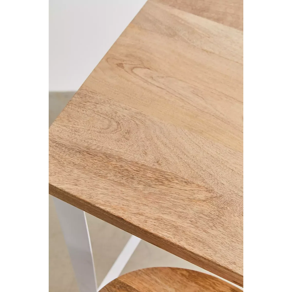Haskal White Breakfast Bar & Stools - White ALL at Urban Outfitters – image 4