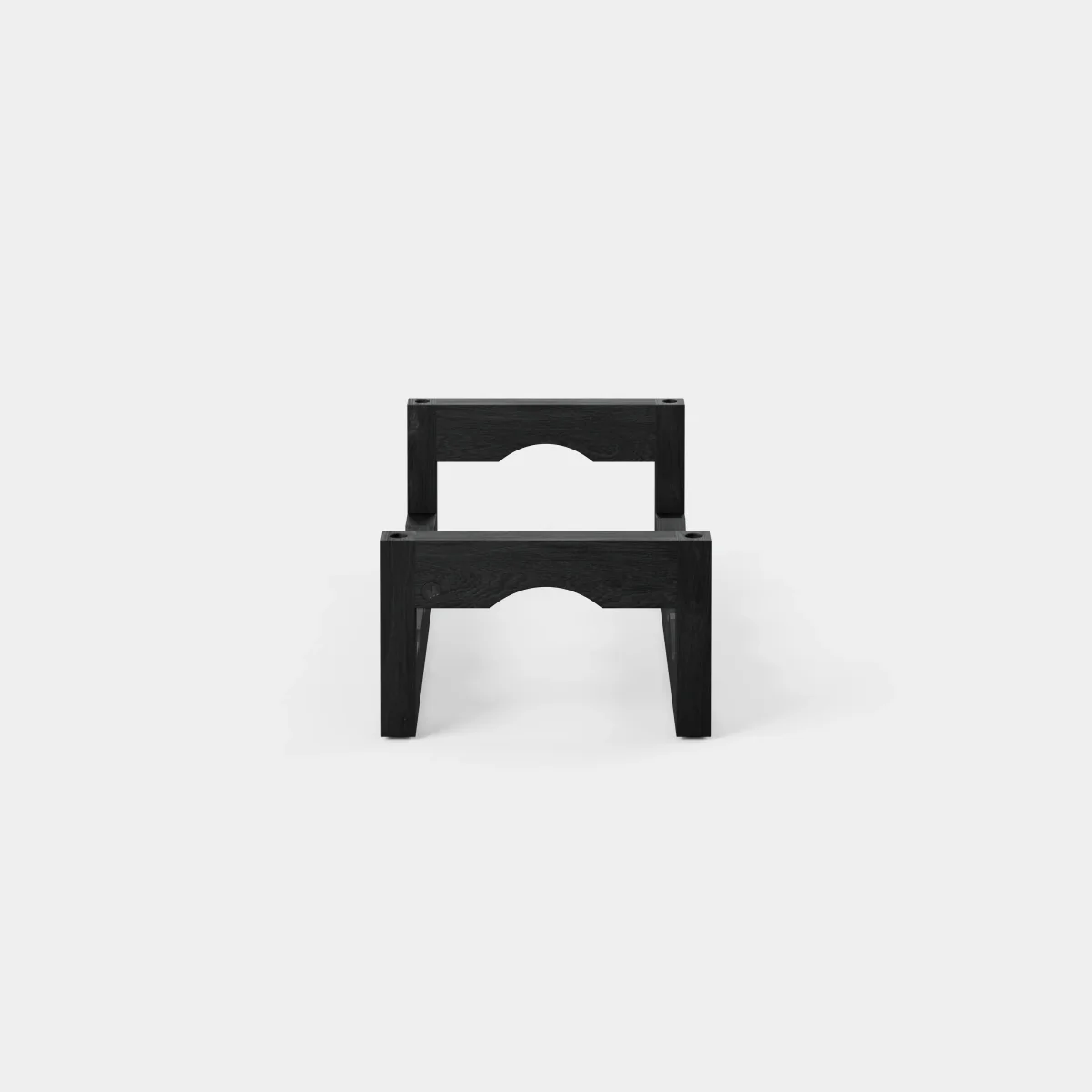 Massproductions Silo stapelbart wine rack Black oiled box – image 4