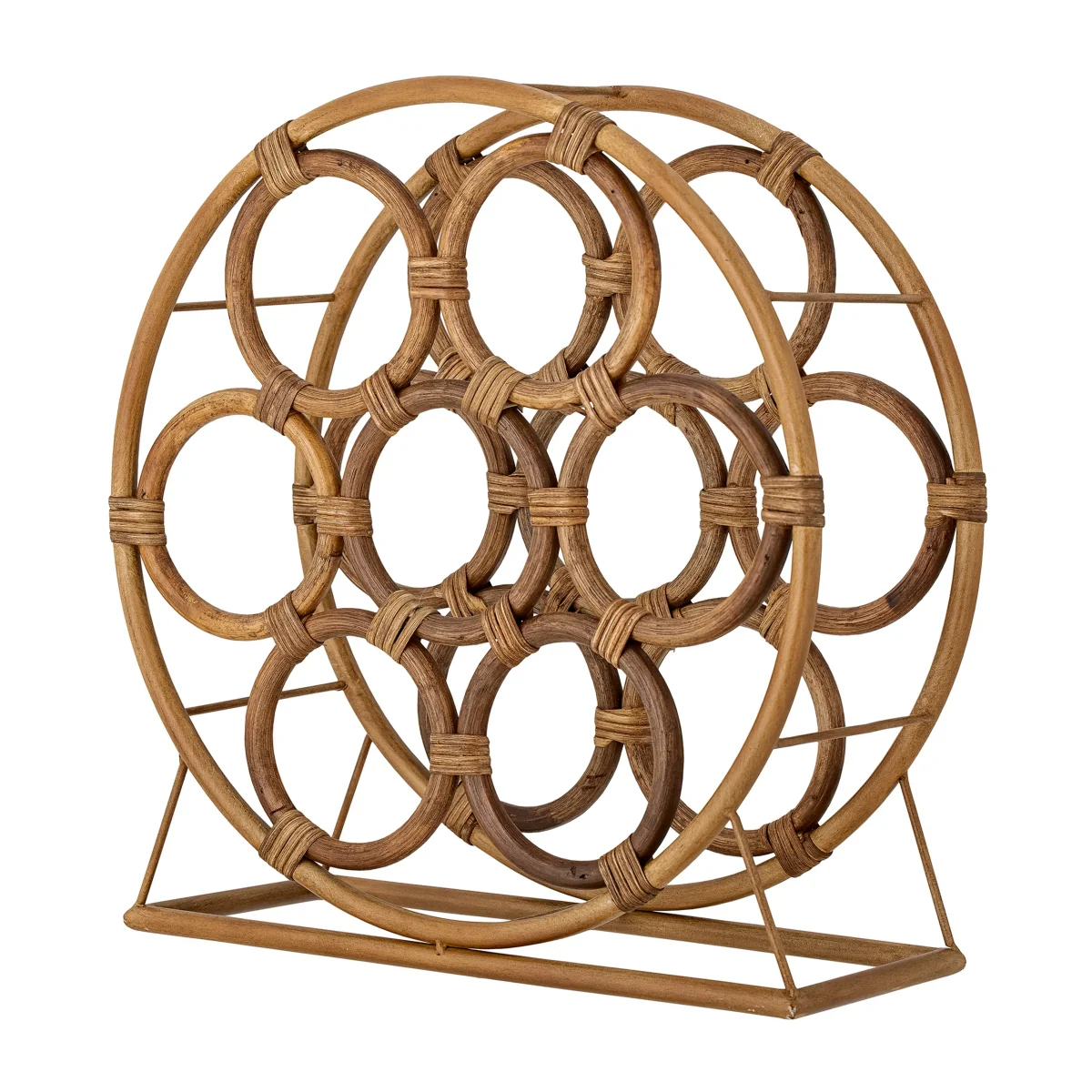 Carlos wine rack 40x42 cm Natural – image 2