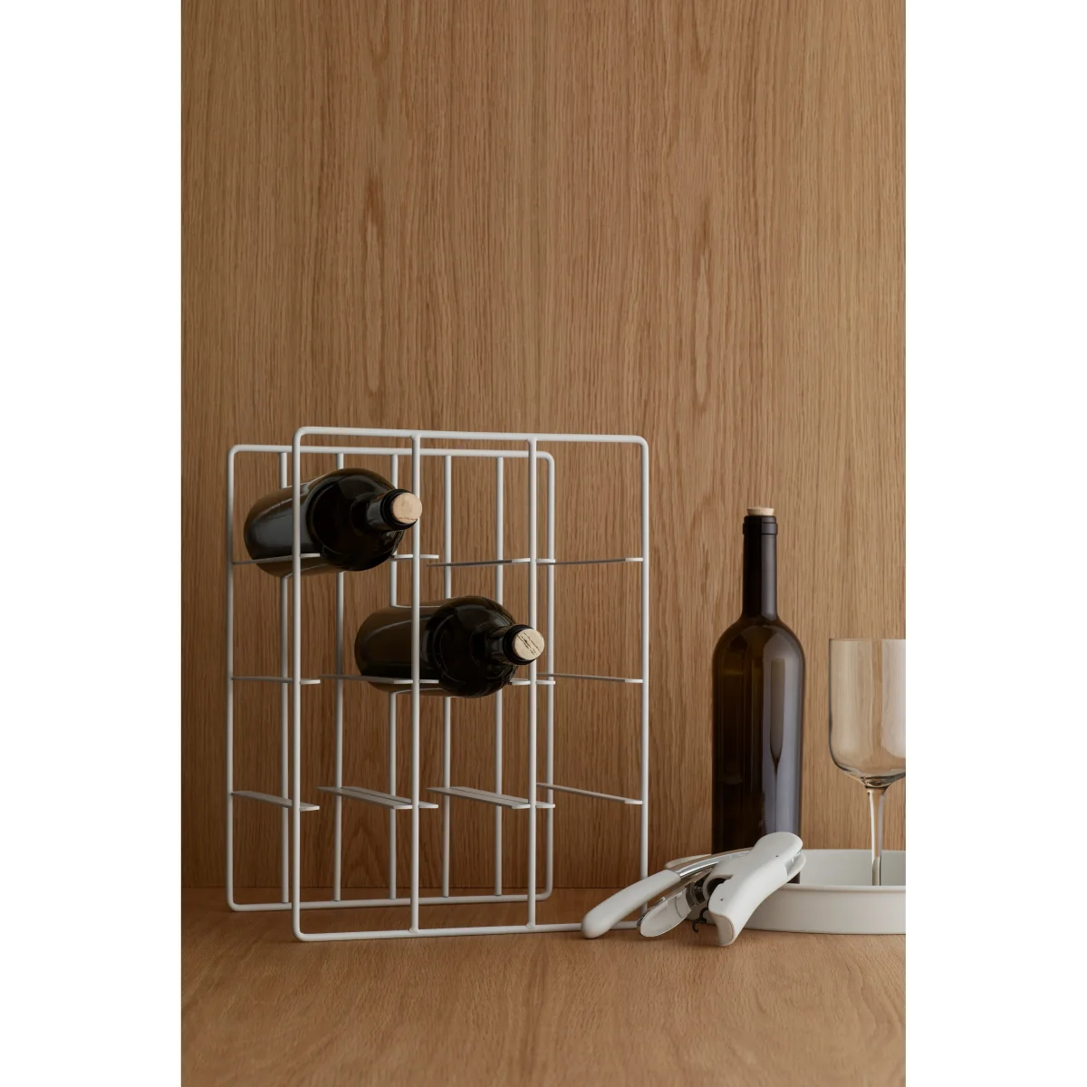 Pilare wine rack 9 bottles Moonbeam – image 2