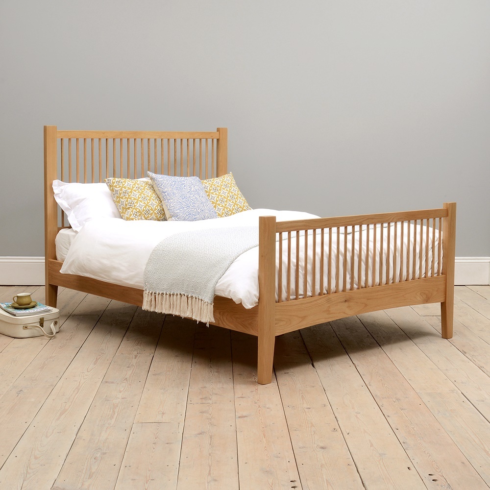 Milton Oak 4ft 6" Double Bed – image 5