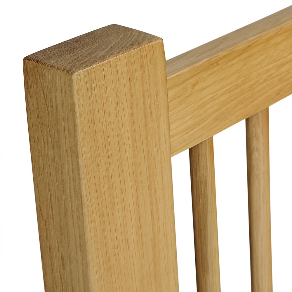 Milton Oak 4ft 6" Double Bed – image 6