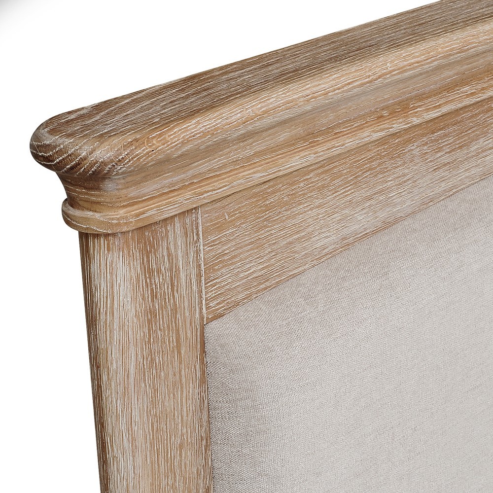 Wickham Washed Oak 4ft 6" Double Bed – image 4