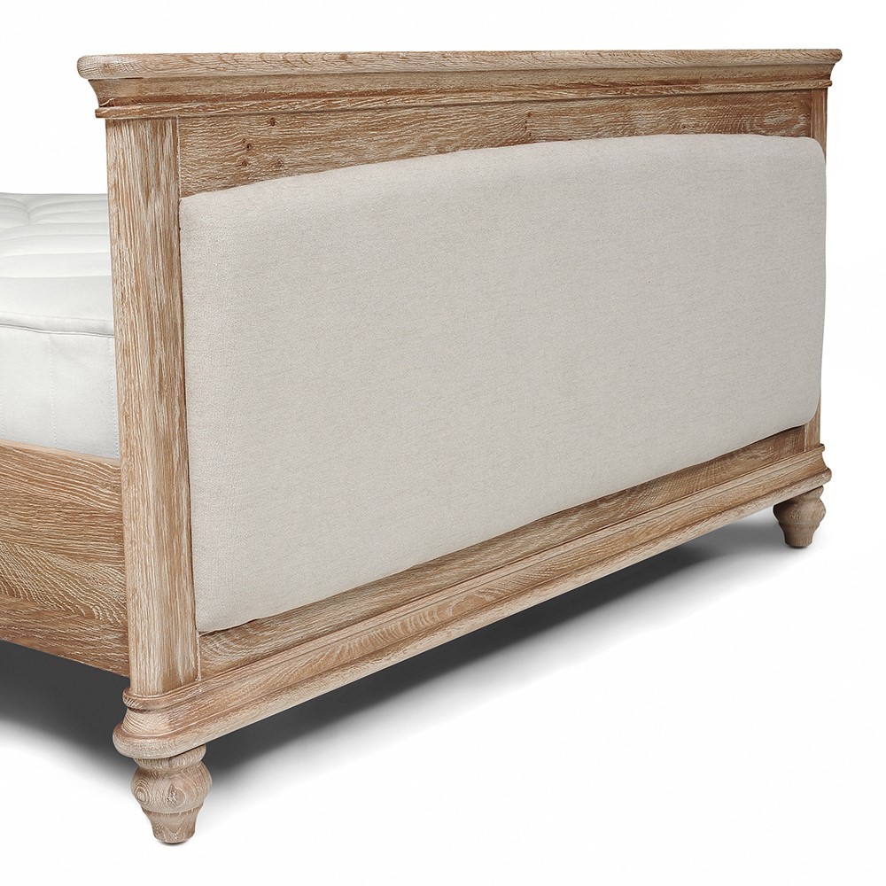 Wickham Washed Oak 4ft 6" Double Bed – image 5