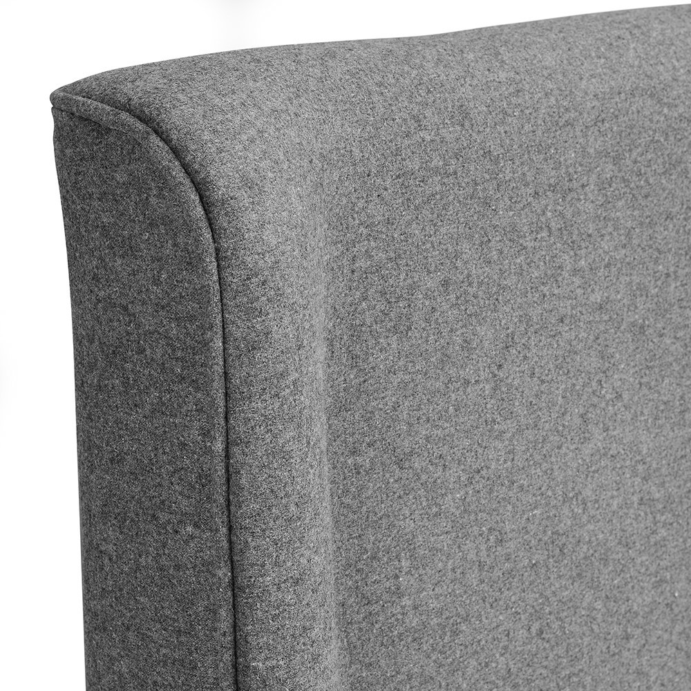Laurie Upholstered 5ft Kingsize Bed - Charcoal – image 6