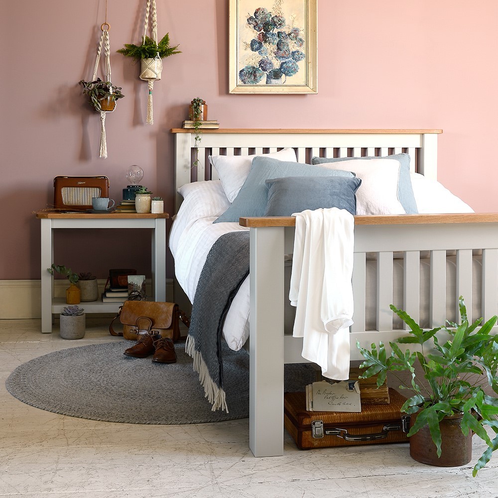 Portland Grey 5ft Kingsize Bed – image 2