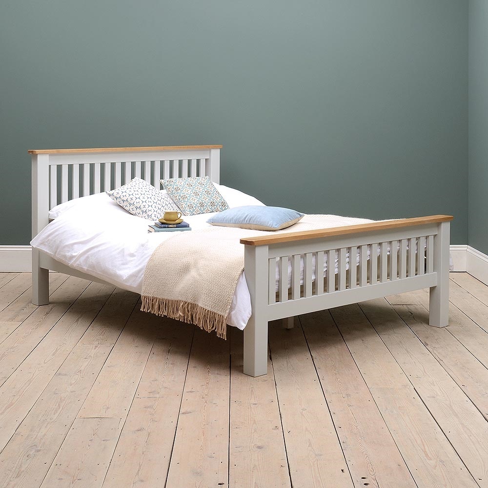 Portland Grey 5ft Kingsize Bed – image 3