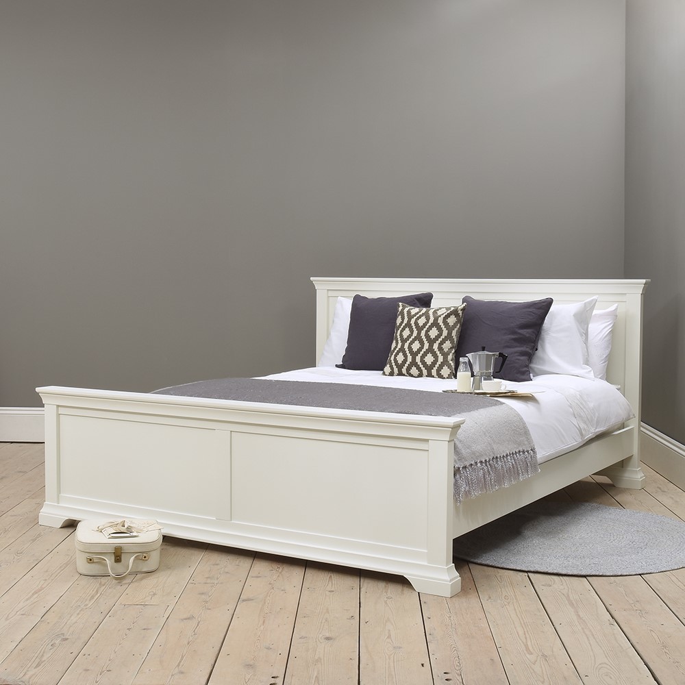 Chantilly White 5ft Kingsize Bed – image 3