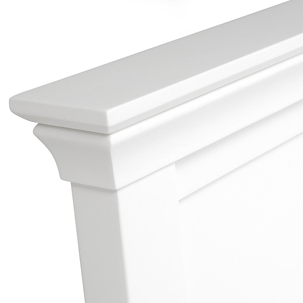 Chantilly White 5ft Kingsize Bed – image 4
