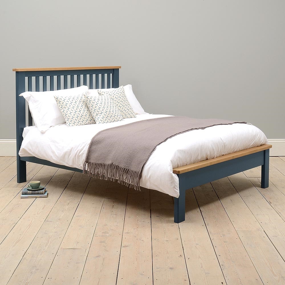 Westcote Blue 4ft 6" Double Bed – image 2