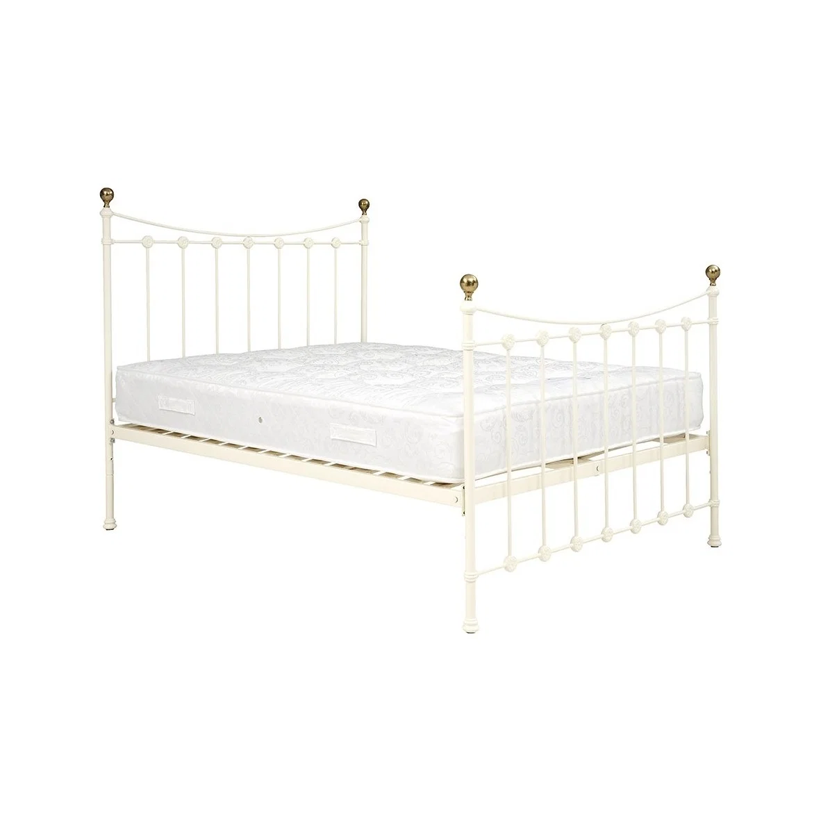 Rosehill 4ft 6" Double Bed - Ivory – image 1