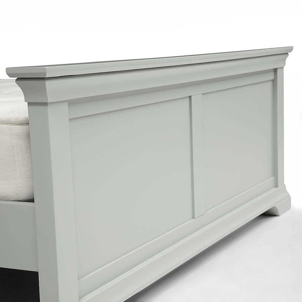 Chambery Grey Painted 4ft 6" Double Bed – image 4