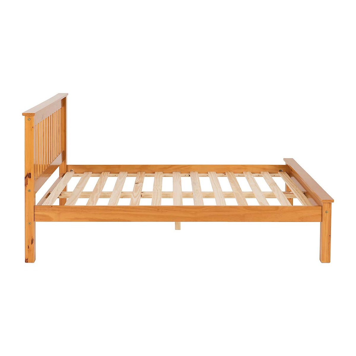 Monaco Pine Low Foot End Bed Frame Pine – image 5
