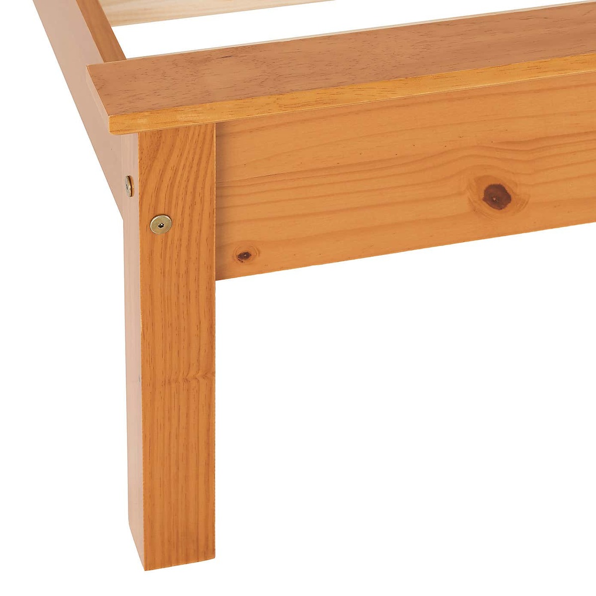 Monaco Pine Low Foot End Bed Frame Pine – image 7