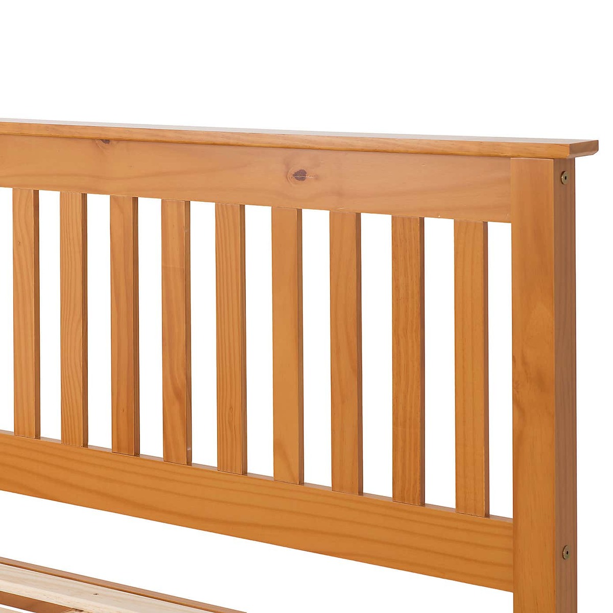 Monaco Pine Low Foot End Bed Frame Pine – image 9