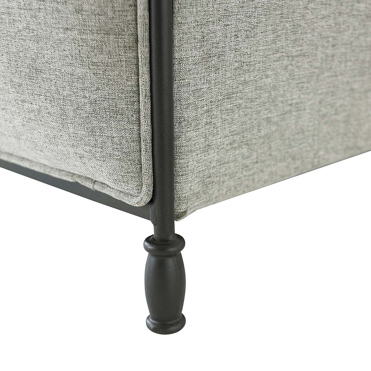 Cameo Fabric Bed Frame Light Grey – image 7