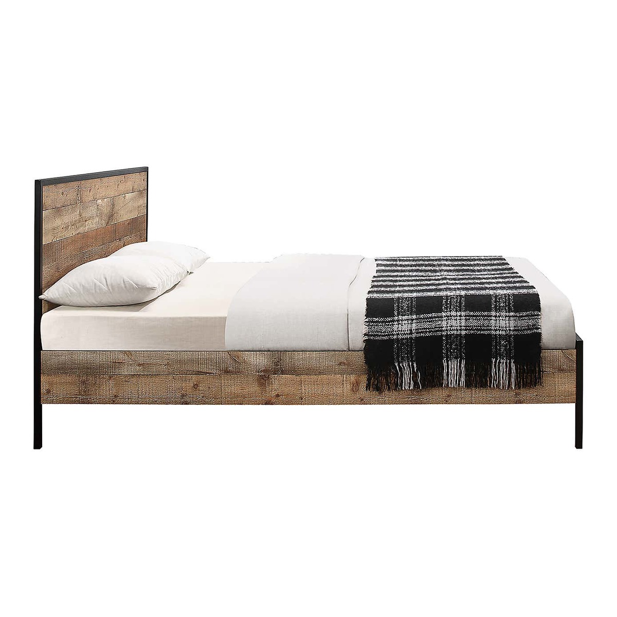 Urban Rustic Bed Frame Brown – image 3