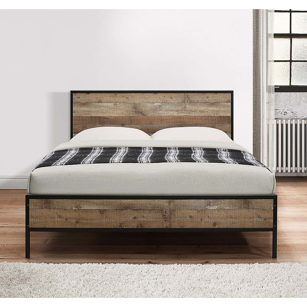 Urban Rustic Bed Frame Brown – image 5