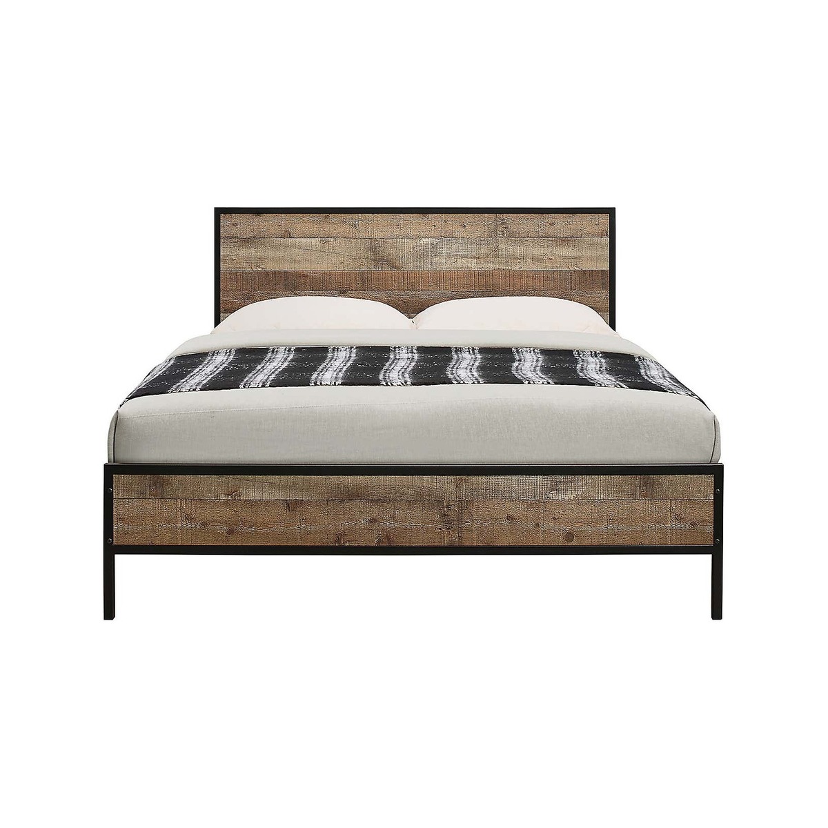 Urban Rustic Bed Frame Brown – image 2